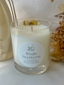 Bougie Le nom des fleurs