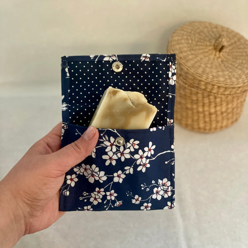 Pochette de voyage pour savon