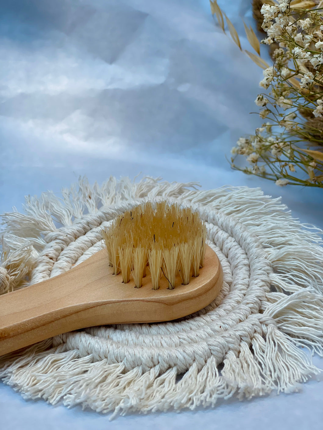 Brosse visage soies naturelles - Le nom des fleurs